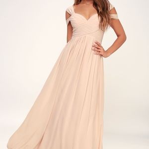 MAKE ME MOVE BLUSH PINK MAXI DRESS
